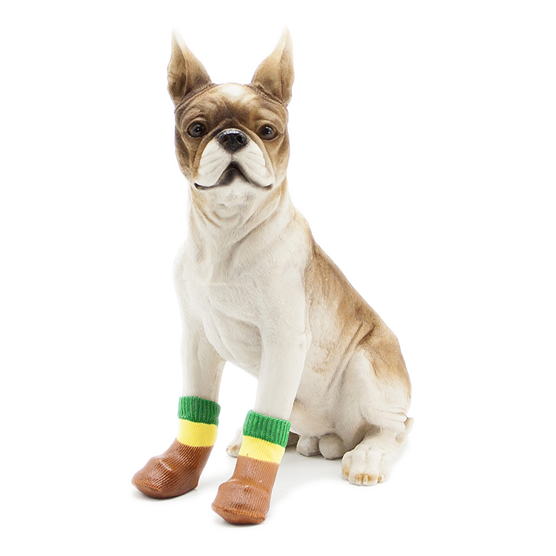 WPS014 Lanboer Pet Custom Dog Waterproof Socks Fashion Color with High Quality, High Elasticity And Anti-shedding