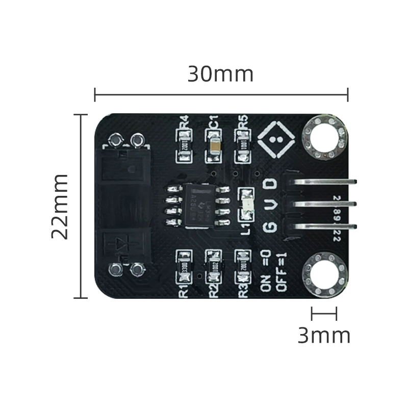 Slot optocoupler photoelectric switch module