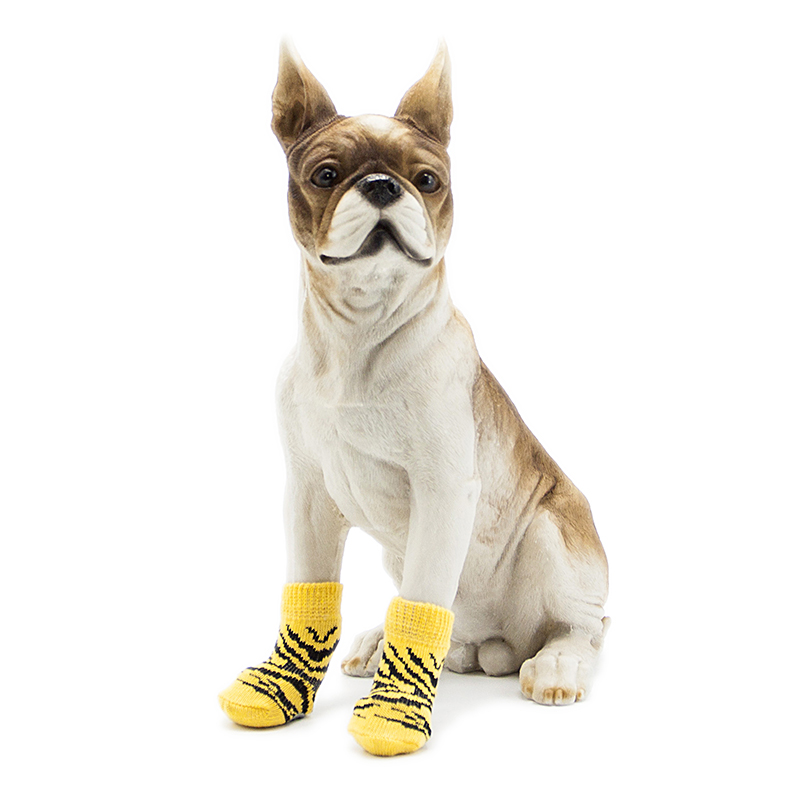 PS044 Zebra print socks prevent your pet from tearing down furniture
