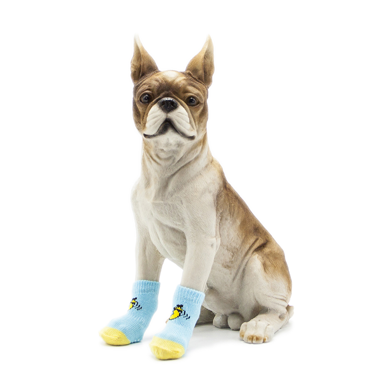 PS001 Pet dog socks with glasses banana man design