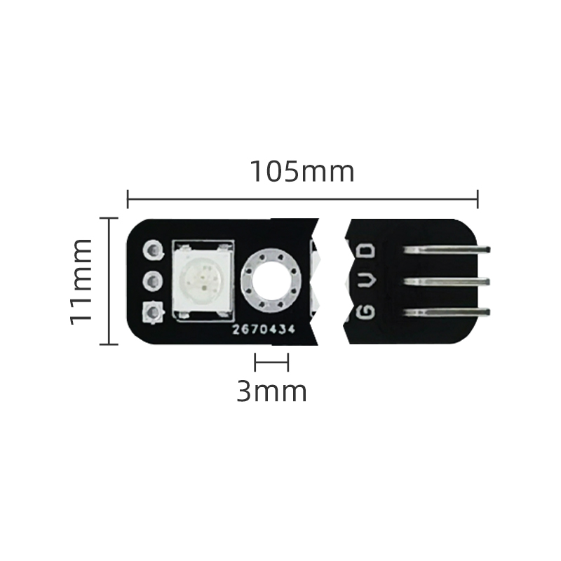 WS2812B RGB 8